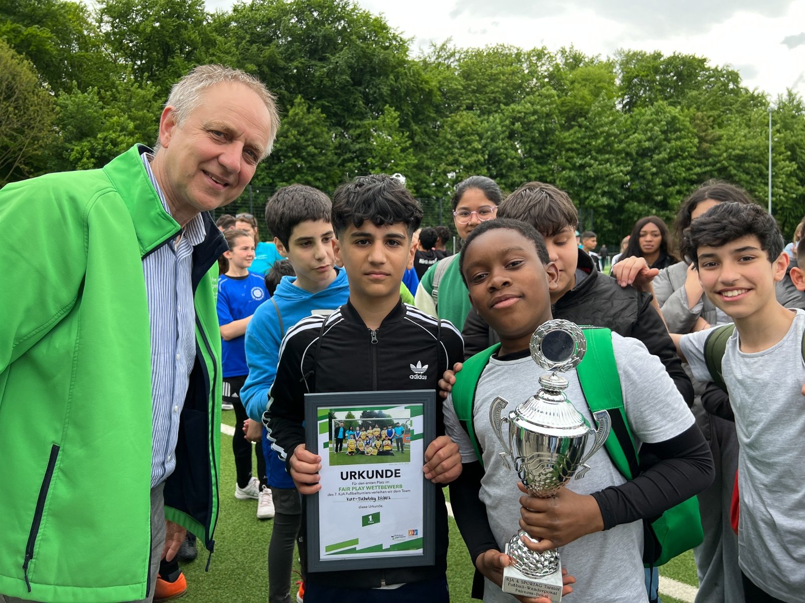Gewinner des Fair-Play Pokals (c) KJA Köln