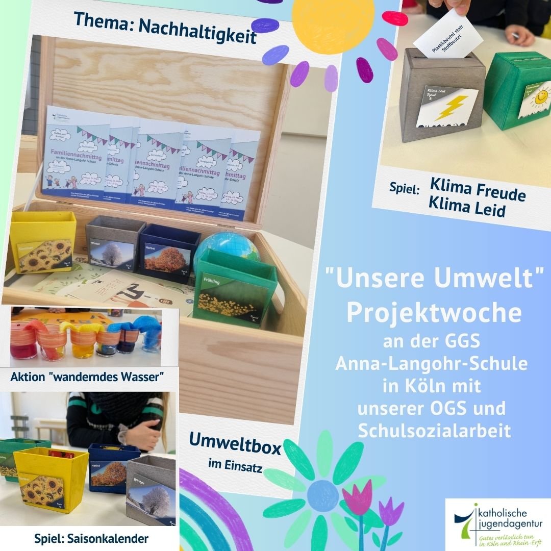 2023-04-17 - KJA Köln - JSA - SchuSo Köln - Anna-Langohr-Schule_Umweltbox im Einsatz_1 (c) KJA Köln