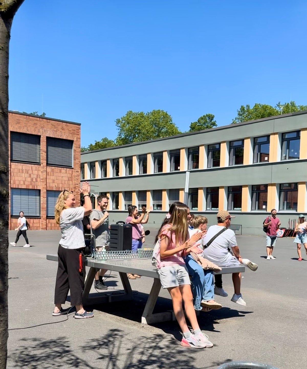 Chaosspiel im Rahmen der Projektwoche an der Nelson Mandela Schule II