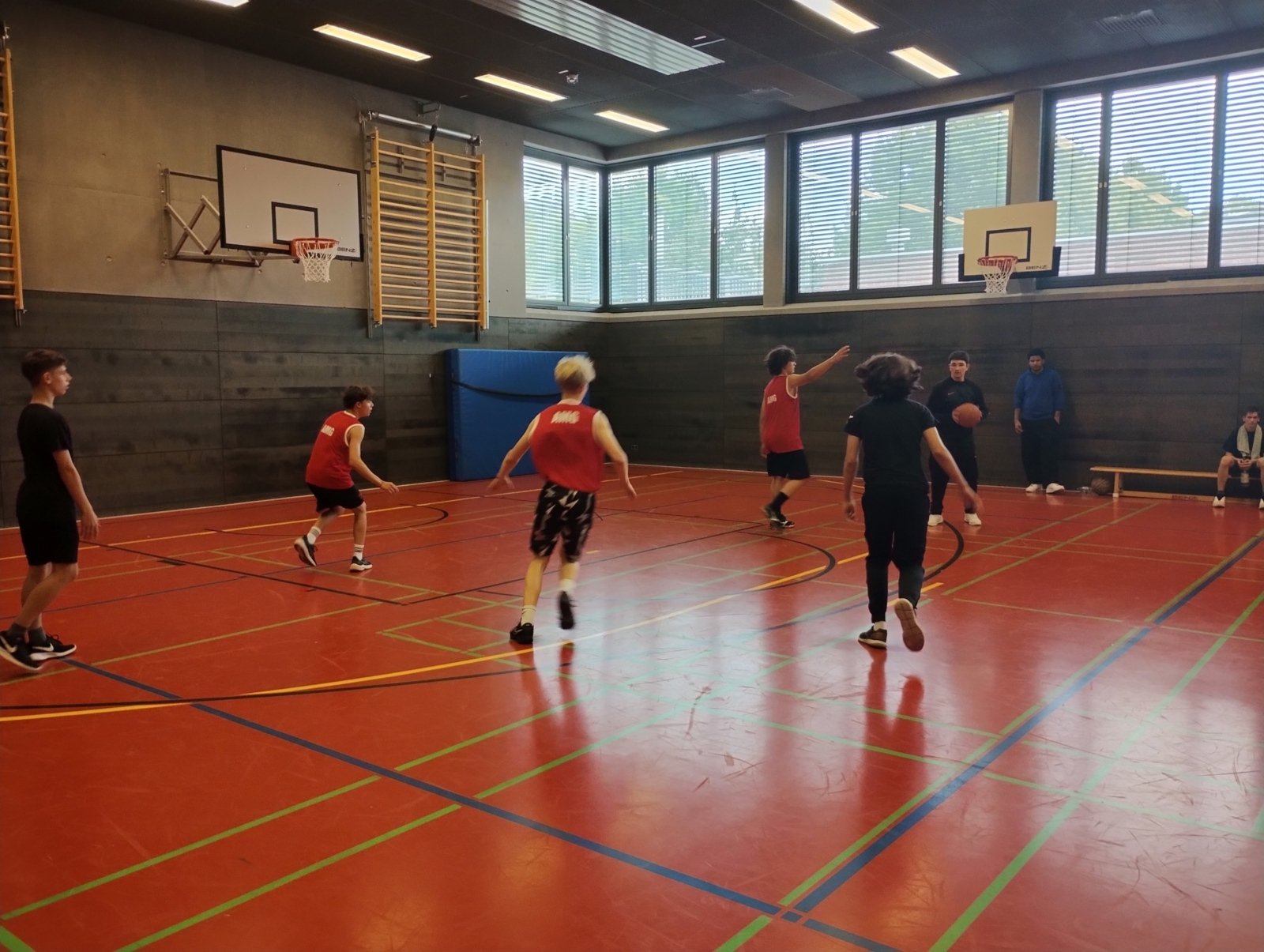 Streetballturnier - Spielszene (c) KJA Köln